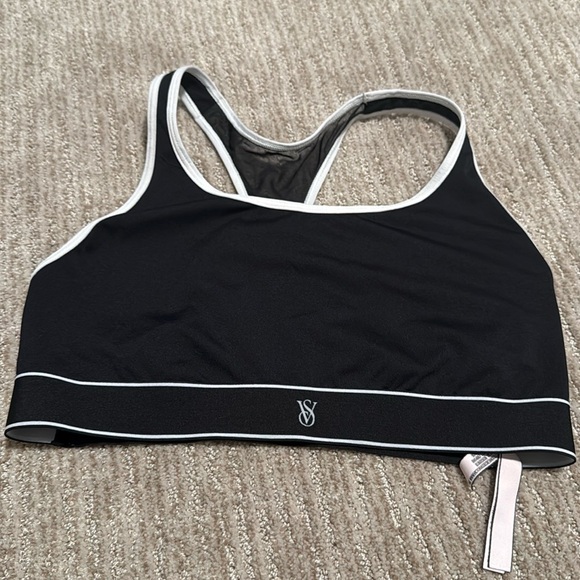 Victoria's Secret Sports Bra Womens L Racerback Low Impact Yoga Walking Casual - Picture 1 of 3